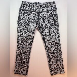 Nike Black and Gray Dri-FIT Leggings